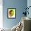 Dr. Gregory House Watercolor-Lora Feldman-Framed Art Print displayed on a wall