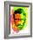 Dr. Gregory House Watercolor-Lora Feldman-Framed Art Print