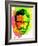 Dr. Gregory House Watercolor-Lora Feldman-Framed Art Print