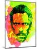 Dr. Gregory House Watercolor-Lora Feldman-Mounted Art Print