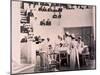 Dr. Harvey Cushing in the Operating Theater with an Audience of Physicians, 1910-null-Mounted Photo