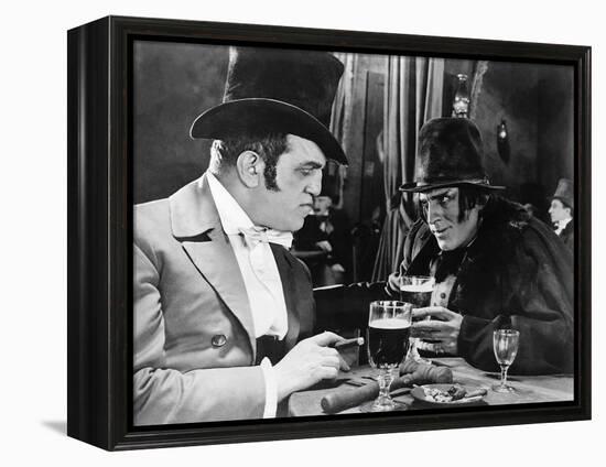 Dr. Jekyll And Mr. Hyde, Louis Wolheim, John Barrymore, 1920-null-Framed Stretched Canvas