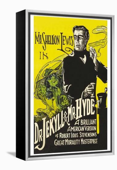 Dr. Jekyll and Mr. Hyde-null-Framed Stretched Canvas