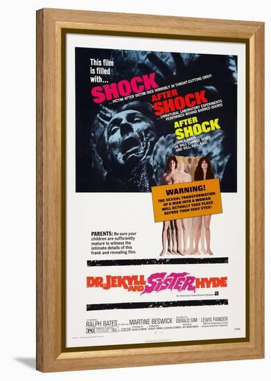 Dr. Jekyll and Sister Hyde, 1971-null-Framed Stretched Canvas