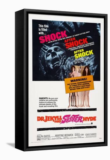 Dr. Jekyll and Sister Hyde, 1971-null-Framed Stretched Canvas