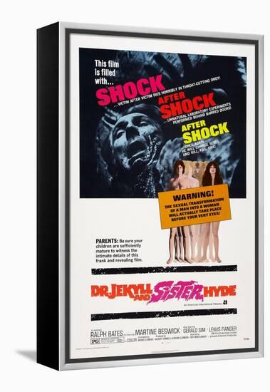 Dr. Jekyll and Sister Hyde, 1971-null-Framed Stretched Canvas