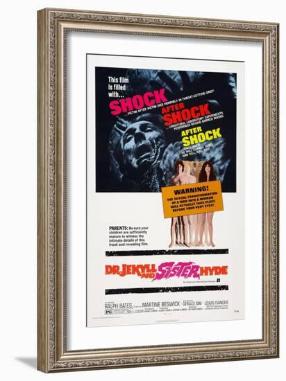 Dr. Jekyll and Sister Hyde, 1971-null-Framed Art Print