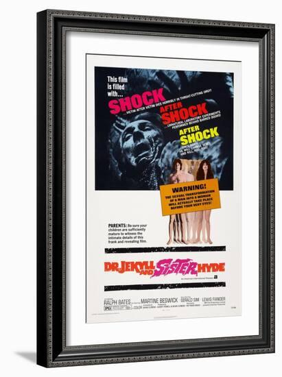 Dr. Jekyll and Sister Hyde, 1971-null-Framed Art Print