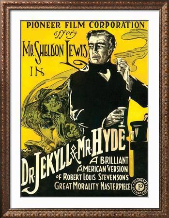 Dr.Jekyll & Mr. Hyde - 1920' Giclee Print | Art.com
