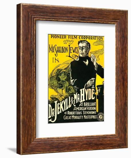 Dr.Jekyll & Mr. Hyde - 1920-null-Framed Giclee Print