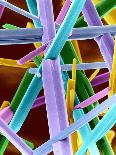 Coloured TEM of Tobacco Mosaic Virus-Dr. Jeremy Burgess-Framed Premium Photographic Print