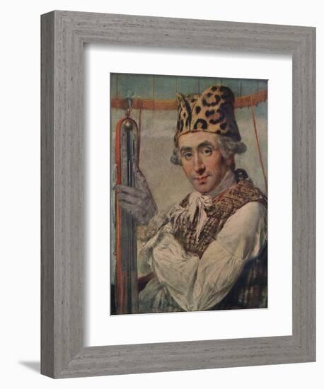 Dr John Jeffries, American balloonist, 1786. (1911)-Unknown-Framed Giclee Print