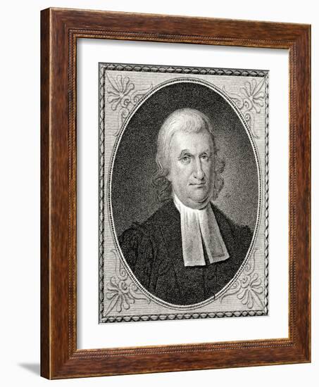 Dr John Witherspoon, Engraved by James Barton Longacre (1794-1869)-Charles Willson Peale-Framed Giclee Print