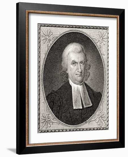 Dr John Witherspoon, Engraved by James Barton Longacre (1794-1869)-Charles Willson Peale-Framed Giclee Print