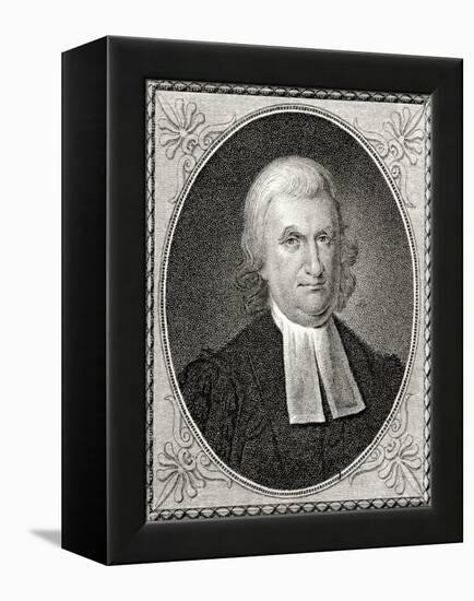 Dr John Witherspoon, Engraved by James Barton Longacre (1794-1869)-Charles Willson Peale-Framed Premier Image Canvas