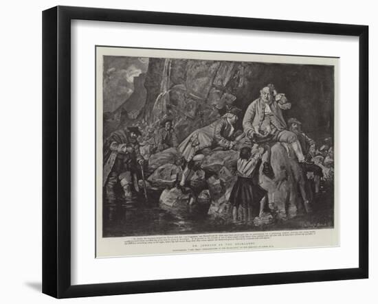 Dr Johnson in the Highlands-William Lockhart Bogle-Framed Giclee Print