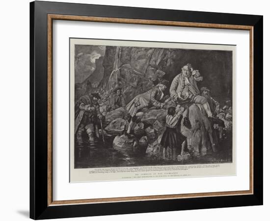 Dr Johnson in the Highlands-William Lockhart Bogle-Framed Giclee Print