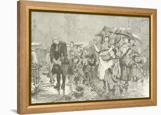 Dr Johnson's Penance-Adrian Scott Stokes-Framed Premier Image Canvas