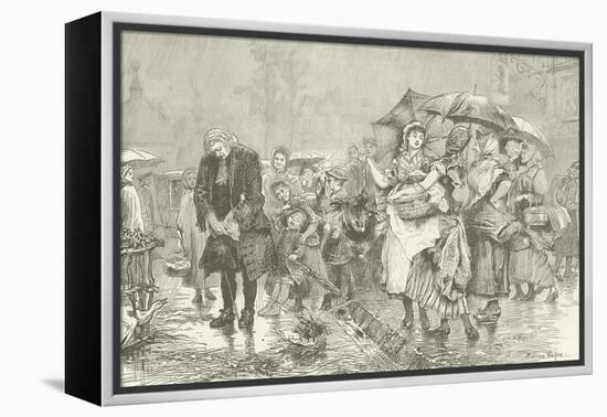 Dr Johnson's Penance-Adrian Scott Stokes-Framed Premier Image Canvas