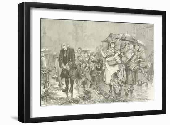 Dr Johnson's Penance-Adrian Scott Stokes-Framed Giclee Print