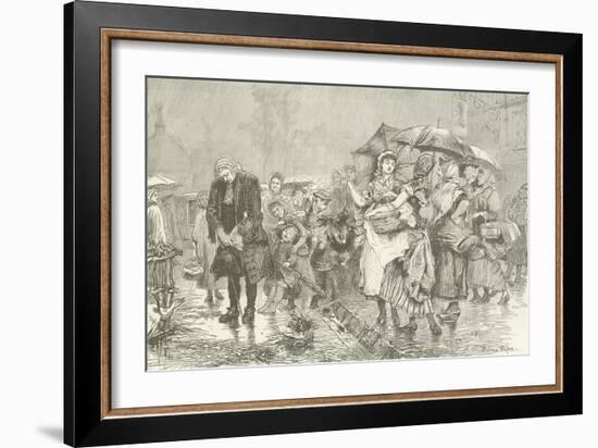 Dr Johnson's Penance-Adrian Scott Stokes-Framed Giclee Print