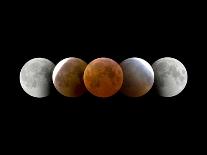 Total Lunar Eclipse, Montage Image-Dr. Juerg Alean-Photographic Print