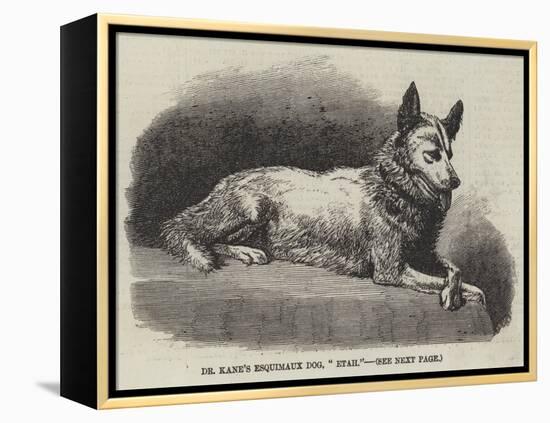 Dr Kane's Esquimaux Dog, Etah-null-Framed Premier Image Canvas