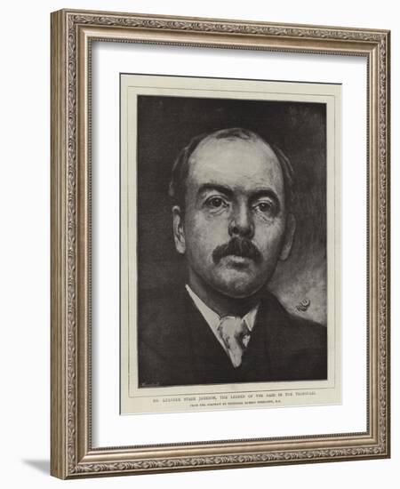 Dr Leander Starr Jameson, the Leader of the Raid in the Transvaal-Hubert von Herkomer-Framed Giclee Print
