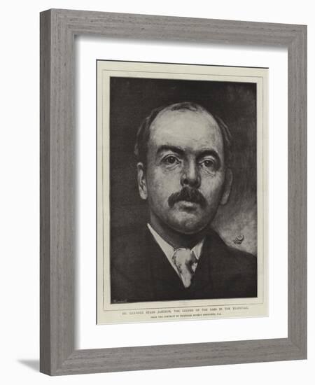 Dr Leander Starr Jameson, the Leader of the Raid in the Transvaal-Hubert von Herkomer-Framed Giclee Print