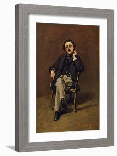 Dr. Leclenché, 1864-Claude Monet-Framed Giclee Print