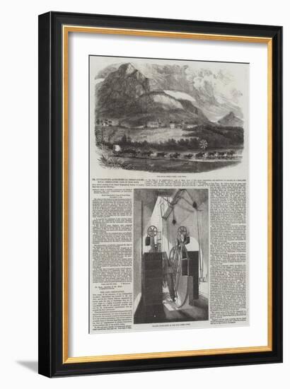 Dr Livingston's Astronomical Observations, Royal Observatory, Cape of Good Hope-null-Framed Giclee Print