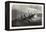 Dr. Livingstone's Missionary Travels and Researchers in South Africa: Boat Capsized by a Hippopotam-null-Framed Premier Image Canvas