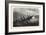 Dr. Livingstone's Missionary Travels and Researchers in South Africa: Boat Capsized by a Hippopotam-null-Framed Giclee Print