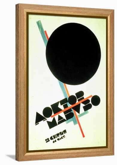 Dr. Mabuso (Kinoposter)-Kasimir Malevich-Framed Premier Image Canvas