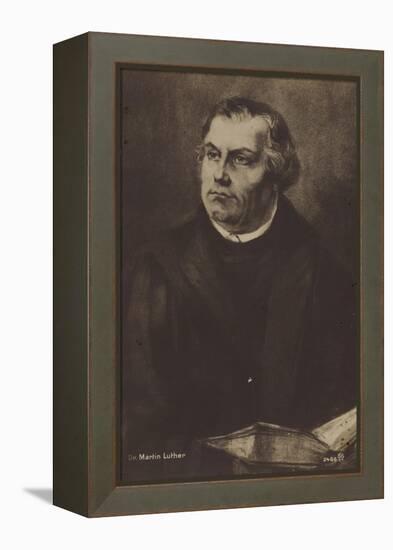 Dr Martin Luther-German School-Framed Premier Image Canvas