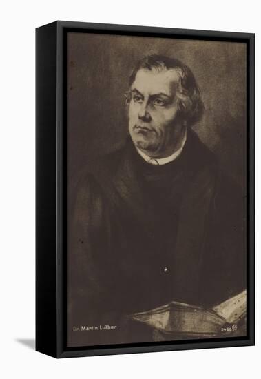 Dr Martin Luther-German School-Framed Premier Image Canvas