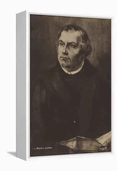 Dr Martin Luther-German School-Framed Premier Image Canvas