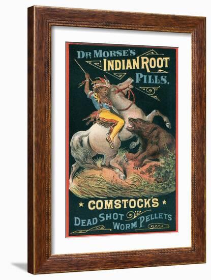 Dr. Morse's Indian Root Pills-null-Framed Art Print