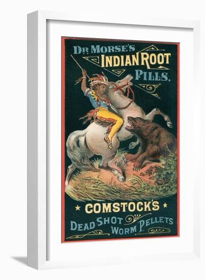 Dr. Morse's Indian Root Pills-null-Framed Art Print