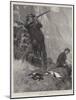 Dr Nansen and Mr Jackson Shooting Loons on Cape Flora-William Hatherell-Mounted Giclee Print