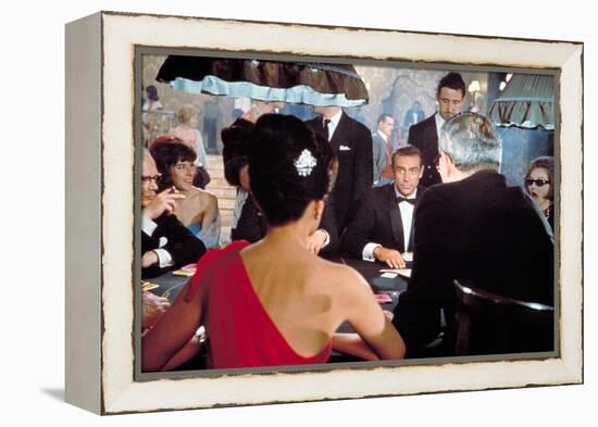 Dr. No, Eunice Gayson (Red Dress), Sean Connery, 1962-null-Framed Stretched Canvas