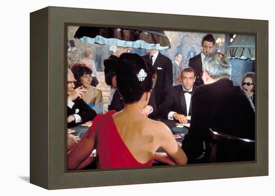 Dr. No, Eunice Gayson (Red Dress), Sean Connery, 1962-null-Framed Stretched Canvas