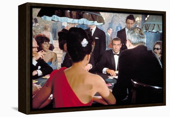 Dr. No, Eunice Gayson (Red Dress), Sean Connery, 1962-null-Framed Stretched Canvas