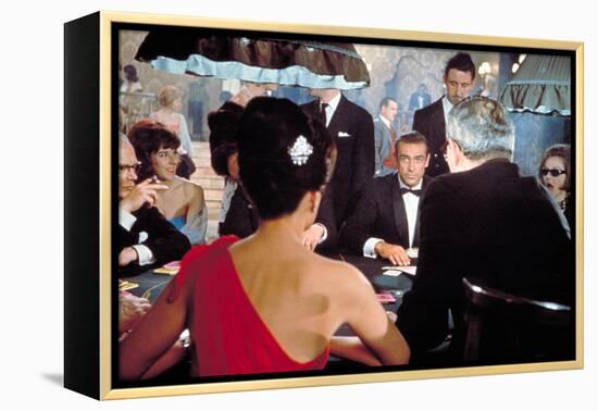 Dr. No, Eunice Gayson (Red Dress), Sean Connery, 1962-null-Framed Stretched Canvas