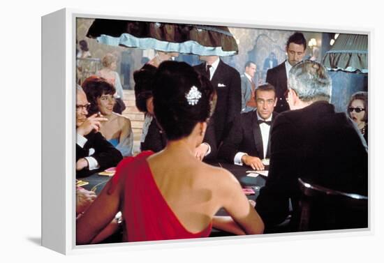 Dr. No, Eunice Gayson (Red Dress), Sean Connery, 1962-null-Framed Stretched Canvas