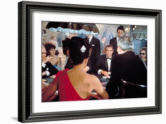 Dr. No, Eunice Gayson (Red Dress), Sean Connery, 1962-null-Framed Premium Photographic Print