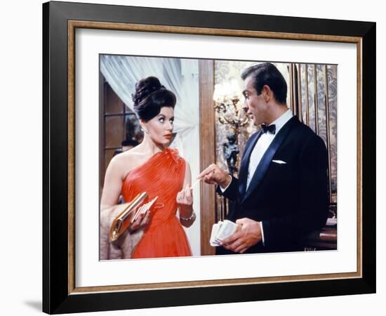 Dr. No, Eunice Gayson, Sean Connery, 1962-null-Framed Photo