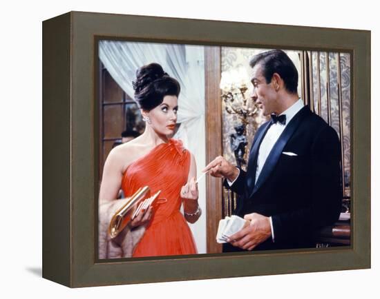 Dr. No, Eunice Gayson, Sean Connery, 1962-null-Framed Stretched Canvas