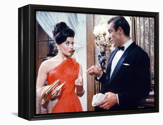 Dr. No, Eunice Gayson, Sean Connery, 1962-null-Framed Stretched Canvas