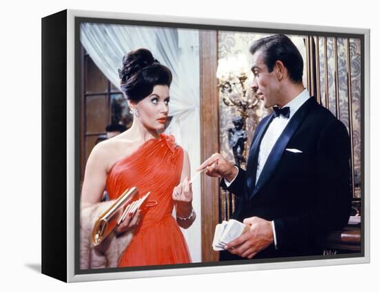 Dr. No, Eunice Gayson, Sean Connery, 1962-null-Framed Stretched Canvas